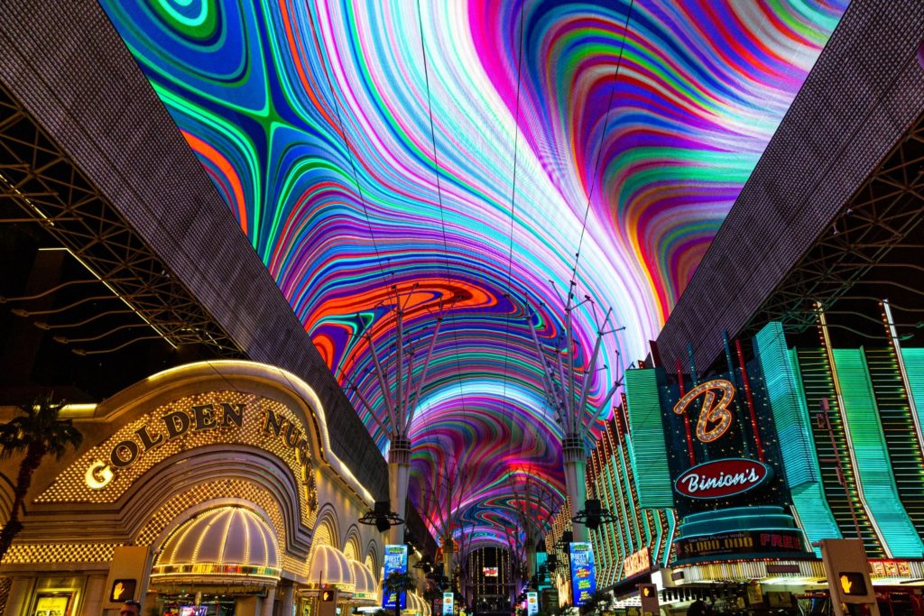 Fremont Street Experience Free things for families